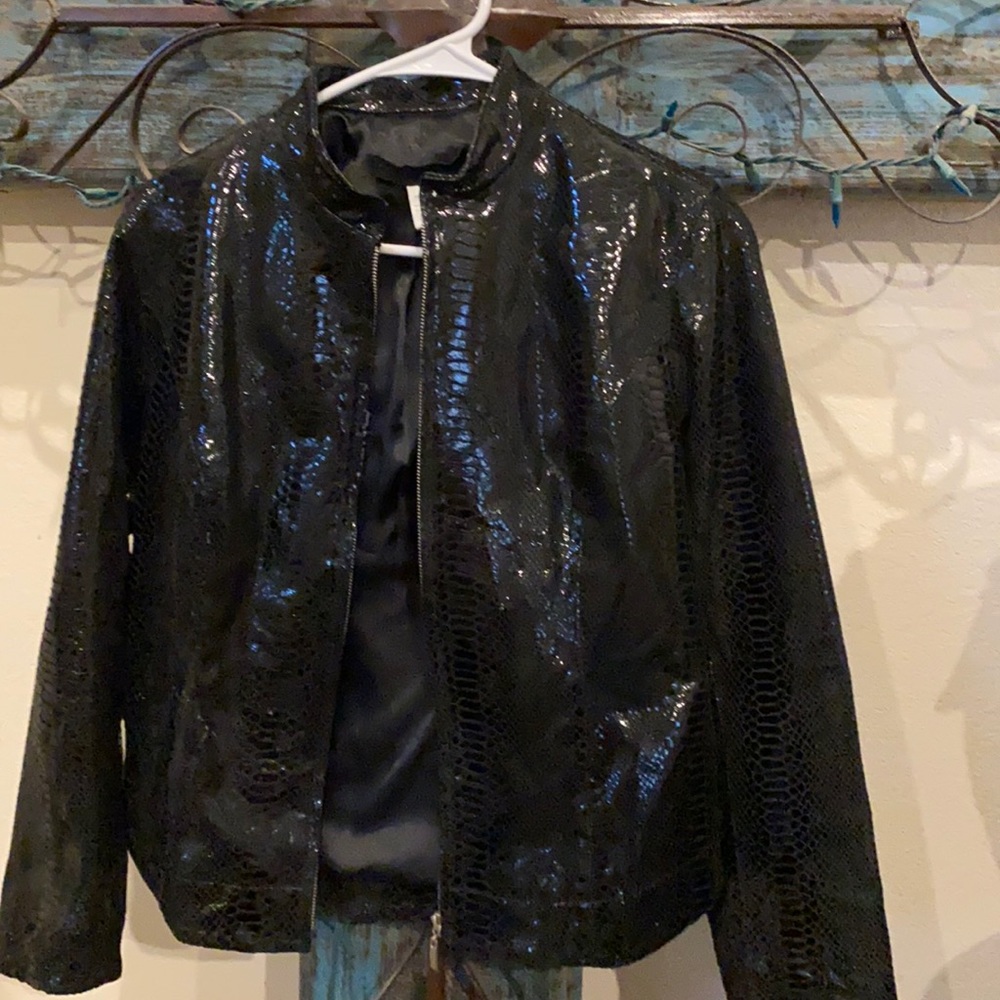 Leather jacket